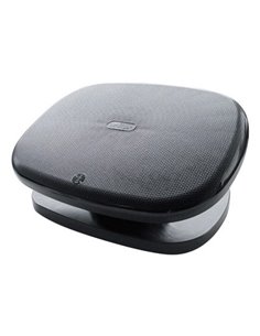 Repose-pieds unilux chocolate inclinaison et hauteur réglables 420x320mm coloris noir.