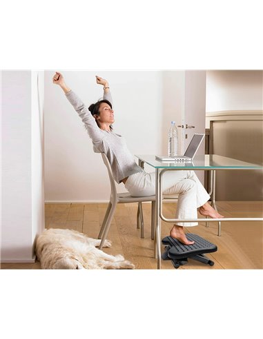 Repose-pieds q-connect réglable premium 460x340mm.