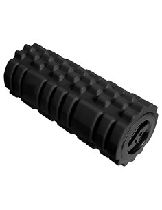 Repose-pieds unilux roller feet cylindrique massant mousse eva embout pvc largeur 44cm diametre 14cm coloris.