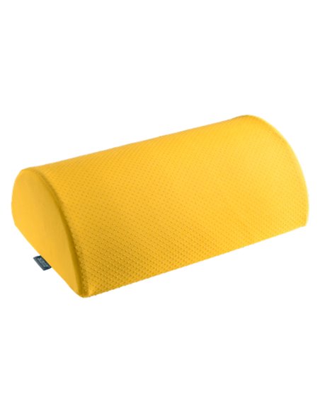 Repose-pied de bureau leitz ergo cosy jaune 260x140x405.