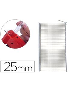 Attache textile apli agipa longueur 25 mm boîte 5000 unités.