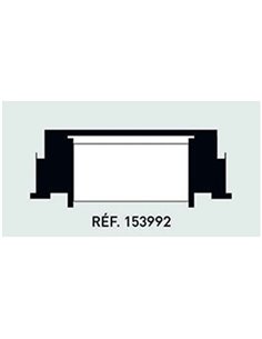 Rouleau encreur apli agipa pour pince à étiqueter 1 ligne.
