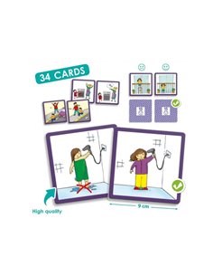 Vivre ensemble akros bons comportements et securite jeu d association des paires vie quotidienne 34 fiches. 2