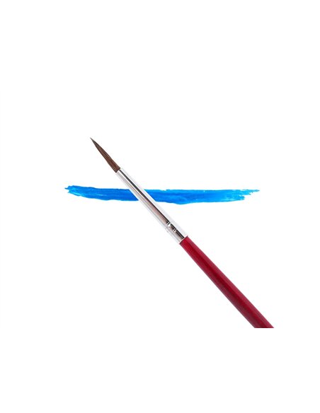 Pinceau liderpapel bois virole chromée aquarelle nº3.