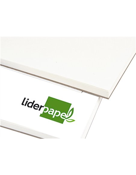 Bloc dessin liderpapel aquarelle encollé papier grain moyen lisse 300g/m2 format a3 420x297mm 20f.