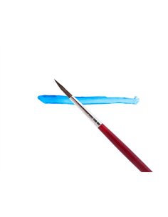 Pinceau liderpapel bois virole chromée aquarelle nº4. 2