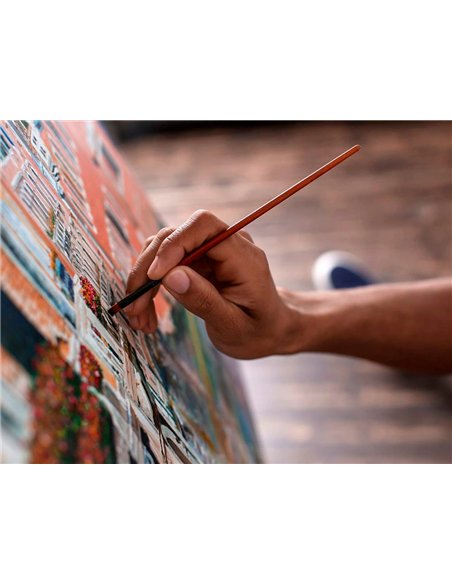 Bloc coll toile peindre cosmos a2 200g 42x59,4cm 10f.