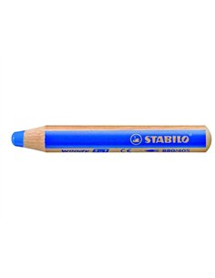 Crayon stabilo woody 3 in 1 multi-talents coloris violet.