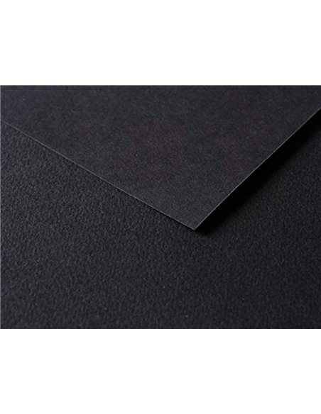 Papier dessin grain clairefontaine a3 noir 160gr 8f.
