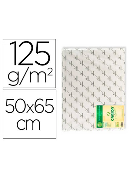 Papier dessin canson c a grain crayon encre gouache feutre 125g feuille 50x65cm.