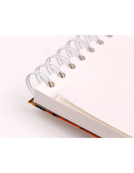 Bloc clairefontaine aquapad reliure integrale a5+ 25 feuilles 300g grain moyen coloris blanc.
