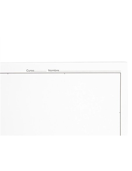 Bloc liderpapel papier dessin artistique spirale avec encadrement 180g/m2 format a3 460x325mm 20f.