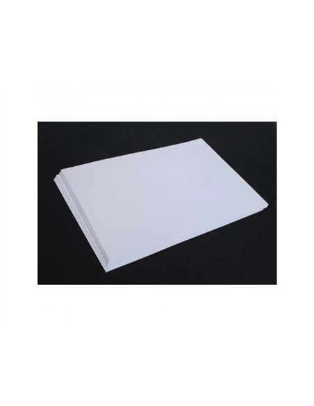 Papier dessin clairefontaine cartoline 50x65cm 120g coloris blanc paquet 25 feuilles.