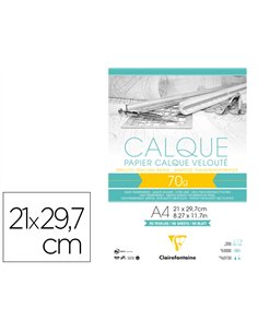 Calque 21x29.7 70/75g bloc 50f.