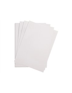 Feuille papier clairefontaine maya 270g 500x700mm coloris blanc paquet 25 unites.