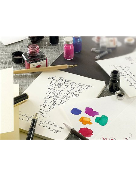 Flacon d'encre j.Herbin lie de th 30ml.