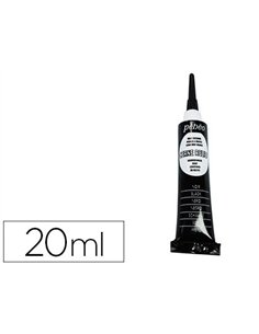 Cerne relief pébéo peinture vitrail coloris noir tube 20ml.