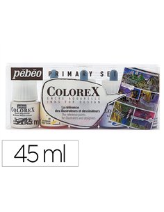Kit colorex set 5x45ml primaire 5 encres.