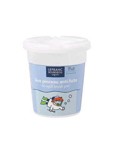 Lave pinceaux anti-fuites lefranc bourgeois.