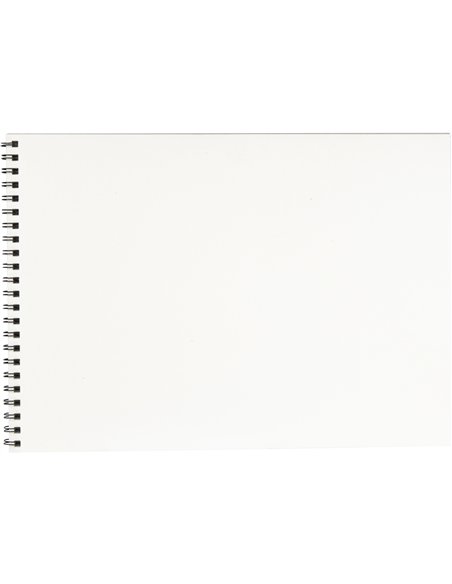 Bloc dessin liderpapel aquarelle spirale papier grain moyen lisse 300g/m2 format a3 420x297mm 10f.