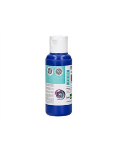 Peinture acrylique liderpapel coloris bleu outremer bouteille 80ml. 2