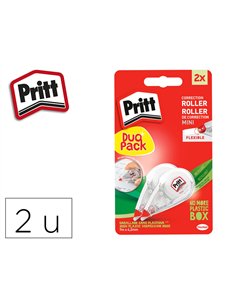 Mini roller de correction pritt 4.2mmx7m lot de 2.