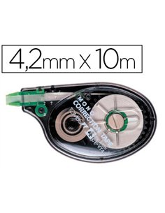 Correcteur tombow ct-yt4 monotape dévidoir ruban 4.2mmx10m correction latérale application régulière.