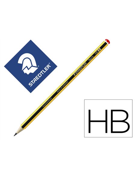 Crayon graphite staedtler noris 120 hb hexagonal mine 2mm très résistante.