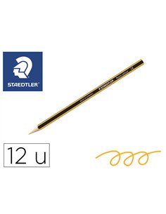 Crayons staedtler noris colour 185 coloris jaune pochette de 12.