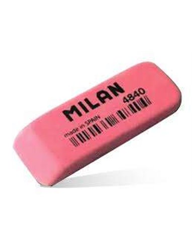 Gomme biseautée flexible Milan 4840 - Fil d'Ariane - Caoutchouc synthétique - Rose