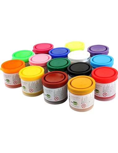 Gouache scolaire liderpapel coloris jaune or pot 40ml.