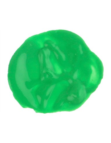 Gouache scolaire liderpapel liquide lavable fermeture sécurité brillante coloris vert flacon 1000ml.