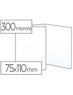 Étui protection elba pvc 20/100e 75x110mm spécifique permis conduire.