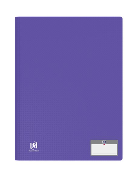 Protège-documents elba memphis pp couverture semi-rigide 30 pochettes 60 vues a4 210x297mm coloris assortis style.