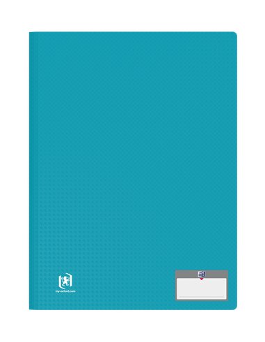 Protège-documents elba memphis pp couverture semi-rigide 30 pochettes 60 vues a4 210x297mm coloris assortis style.