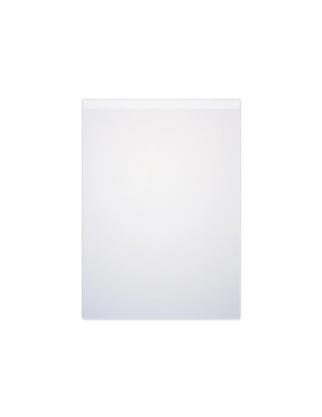 Lot d etuis simples en polypropylene 120 microns ouverture par le haut format a4 21x29.7 cm 10 unites.