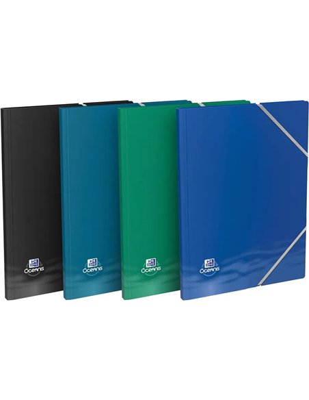 Protege-docs hamelin oxford school life oceanis polypropylene recycle couleur assorties.