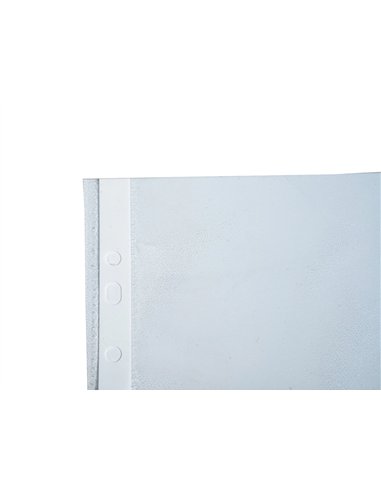 Pochette perforee exacompta a4 pp graine 5/100eme paquet 100 unites.