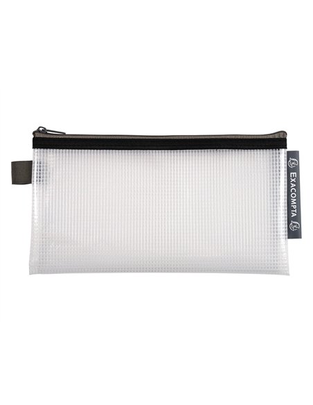 Pochette zip exacompta eva enveloppe coloris assortis.