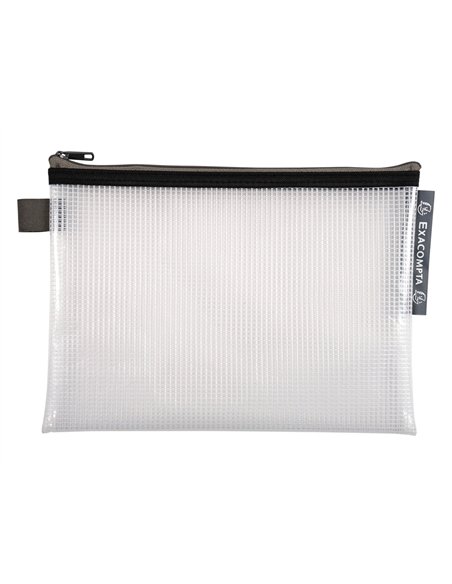 Pochette zip exacompta eva a5 coloris assortis.