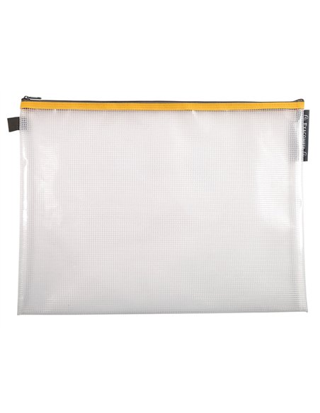Pochette zip exacompta eva a3 coloris assortis.