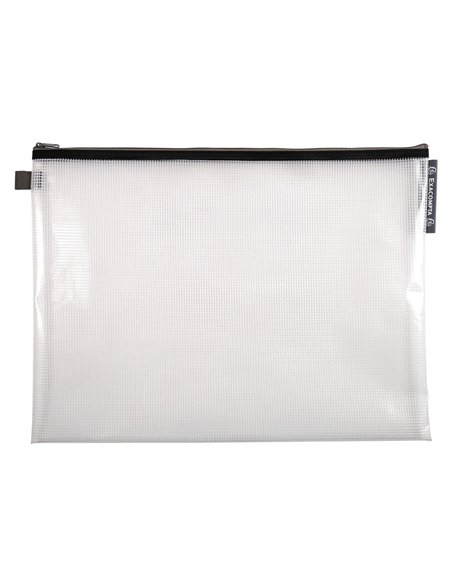 Pochette zip exacompta eva a3 coloris assortis.
