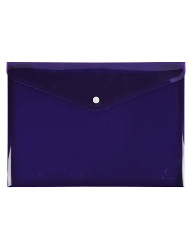 Pochette pression exacompta iderama pp a4 coloris assortis.