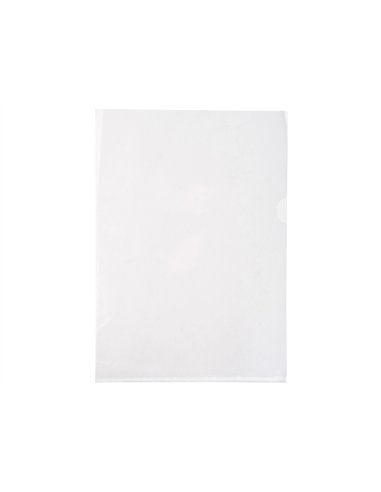 Pochette coin exacompta a4 pvc cristal 13/100eme paquet 10 unites.