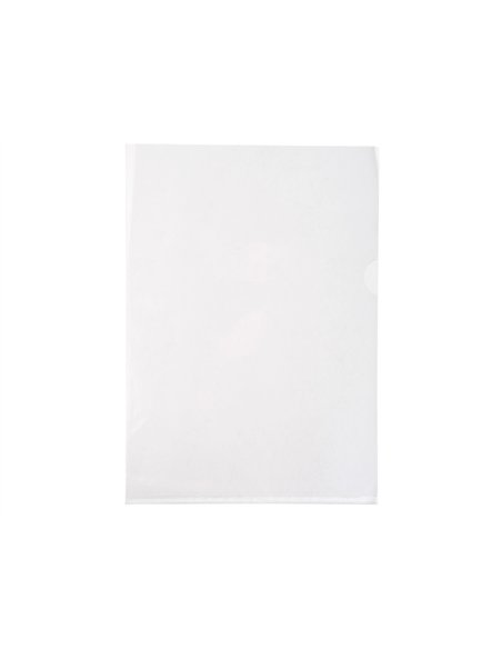 Pochette coin exacompta a4 pvc cristal 13/100eme paquet 10 unites.