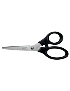 Ciseaux Leitz en acier inoxydable 18,5 cm - Poignée ergonomique - Noir
