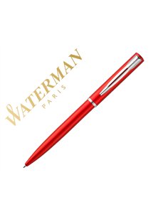 Stylo-bille waterman allure coloris rouge avec écrin.