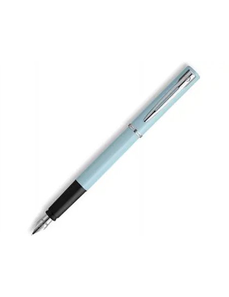 Stylo-plume waterman allure pastel plume fine coffret cadeau bleu pastel.