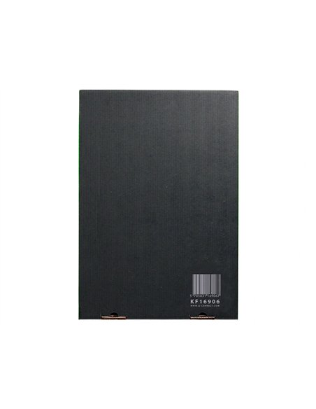 Pochette q-connect polypropylène lisse 10/100e perforée cristal 11 trous a4 210x297mm sachet 10u.