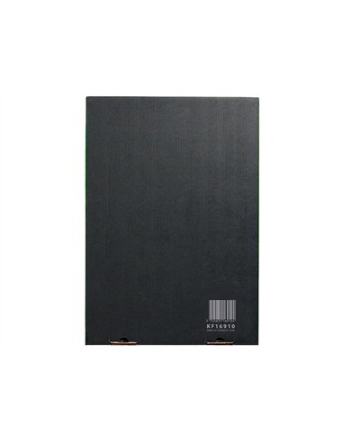 Pochette q-connect polypropylène lisse 8/100e perforée a4 cristal antistatique sachet 10 unités.